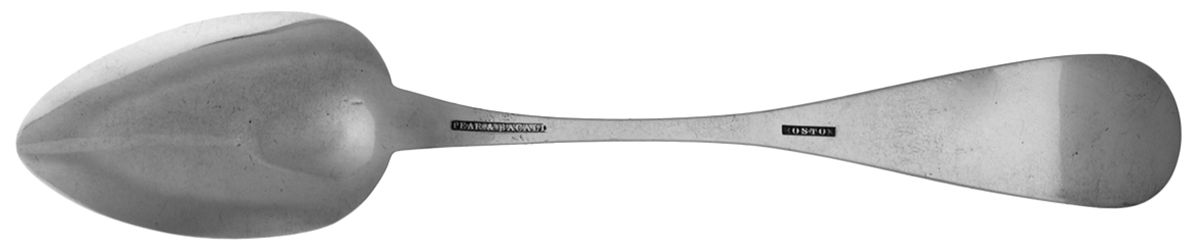 Coin Silver Flatware Dessert/Oval Soup Spoon by Pear & Bacall-2