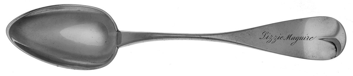 Coin Silver Flatware Dessert/Oval Soup Spoon by Pear & Bacall-1