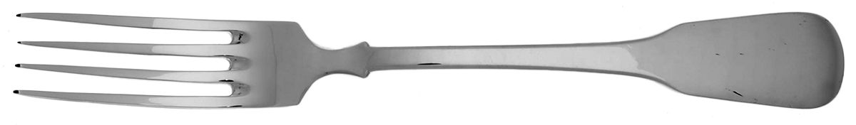 Olympia (Sterling) Solid Serving Fork by Pampaloni-1