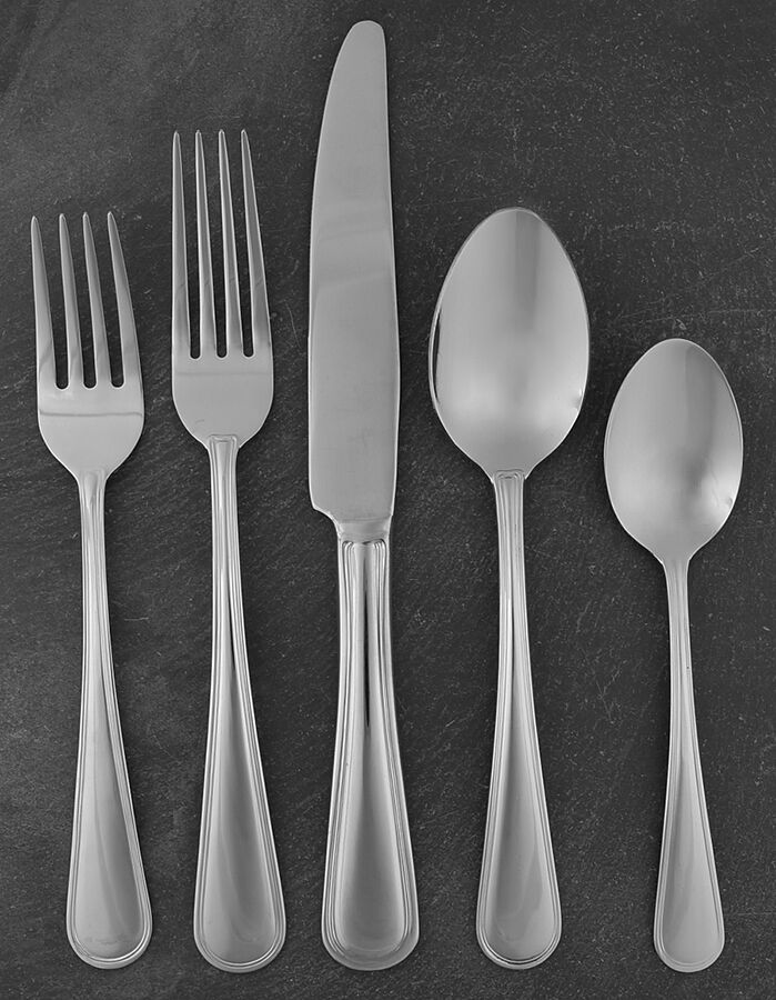 Windham (Stainless) 5 Piece Place Setting by Pfaltzgraff-1