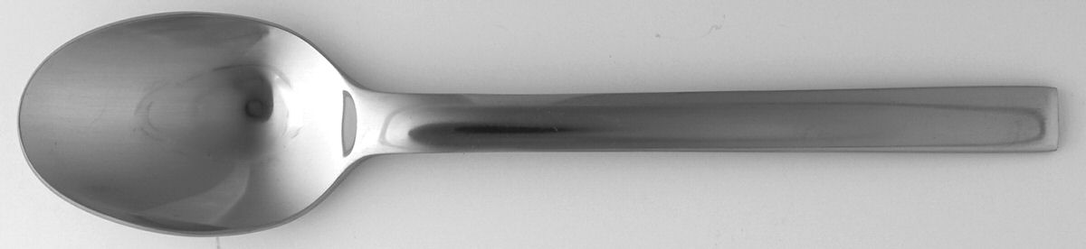 Eclipse (Stainless) Place/Oval Soup Spoon by Pottery Barn-1