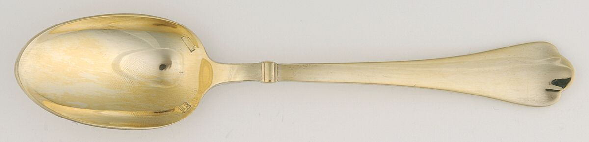 Cardinal (Gold Electroplate) Teaspoon by Puiforcat-1