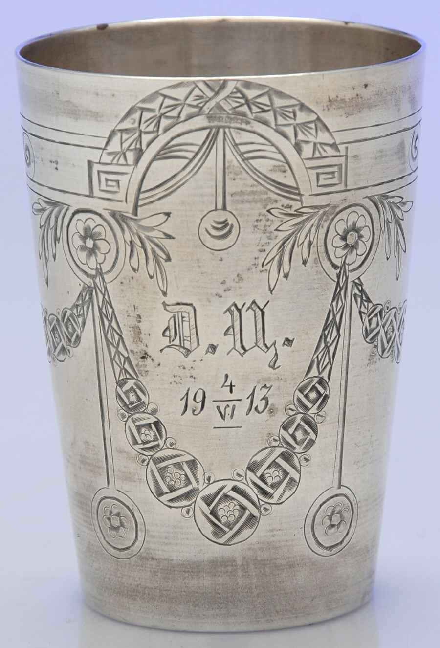 Sterling Hollowware Shot Glass by Pyetr Baskakov-1