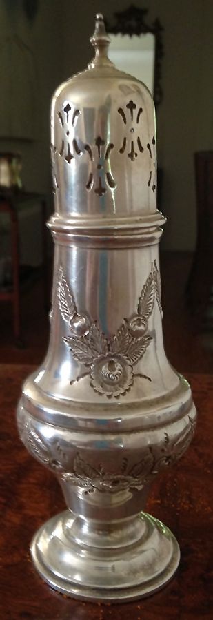 Silverplate Hollowware Muffineer by Prill Silver Co. Inc-1