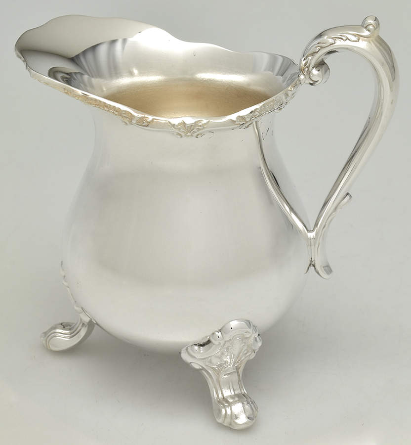 141 (Silverplate, Hollowware) Creamer by Poole Silver -1