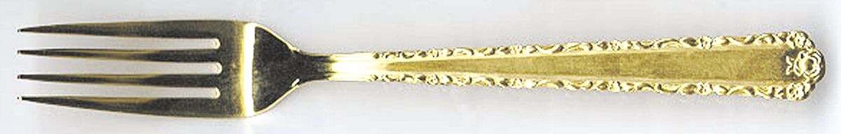 Saulito (Gold Electroplate) Fork by Present-1