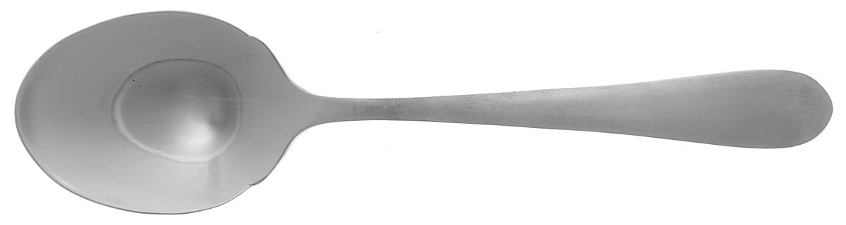 Salisbury Satin (Stainless) Sugar Spoon by Pfaltzgraff-1
