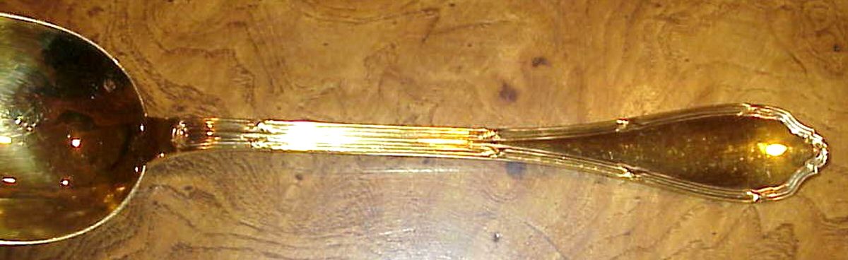 PUS9-Gold (Sterling) Tablespoon (Serving Spoon) by Puiforcat-1