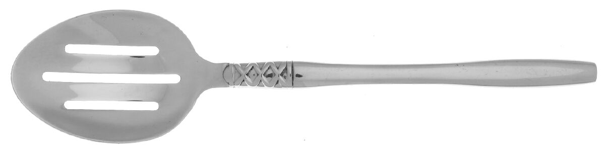 PII18 (Stainless) Pierced Tablespoon (Serving Spoon) by Pier 1-1