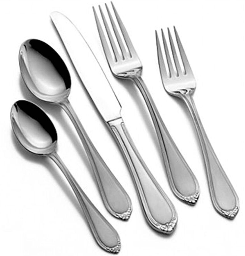 Embassy Frost (Stainless) Fork by Pfaltzgraff-1