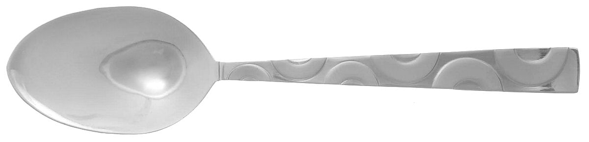 Wheels Frost (Stainless) Tablespoon (Serving Spoon) by Pfaltzgraff-1