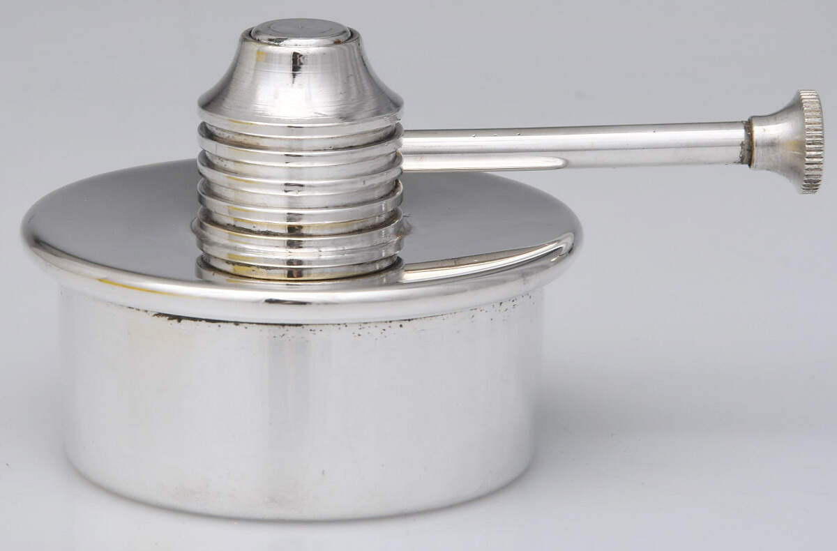 118 (Silverplate, Hollowware) Chafing Dish Burner by Poole Silver -1