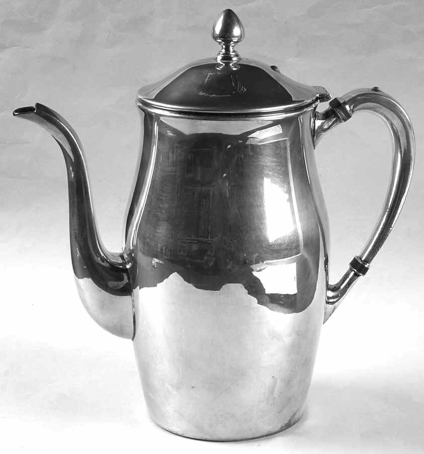 Paul Revere Reproductions (Silverplate, Hollowware) Silverplate Coffee Pot by Poole Silver -1