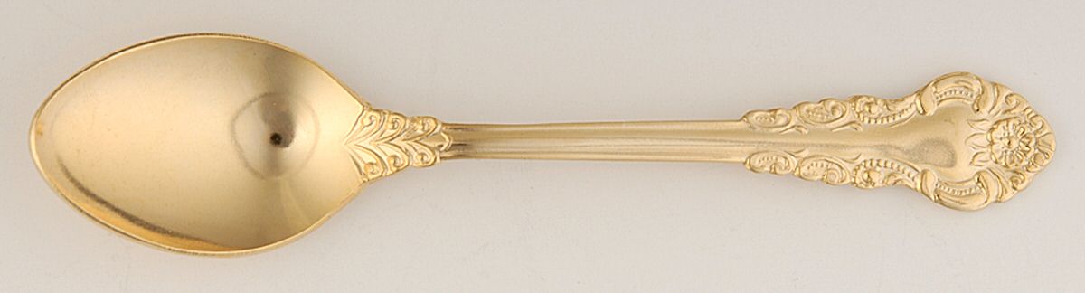 Carmel (Gold Electroplate) Demitasse Spoon by Prestige-1
