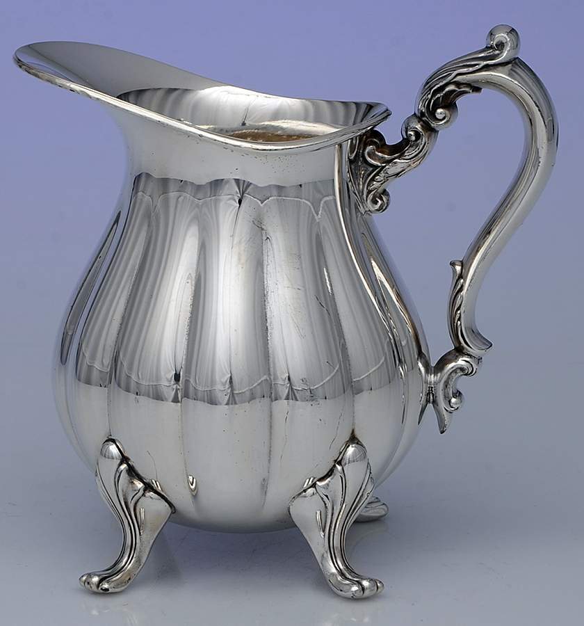 Sevenoaks (Silverplate, Hollowware) Creamer by Poole Silver -1