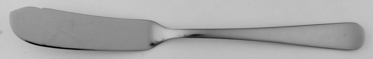 Satin Gotham (Stainless) Flat Handle Master Butter Knife by Pfaltzgraff-1