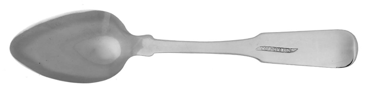 Coin Silver Flatware Five O'Clock Teaspoon by Phineas Mitchell-2