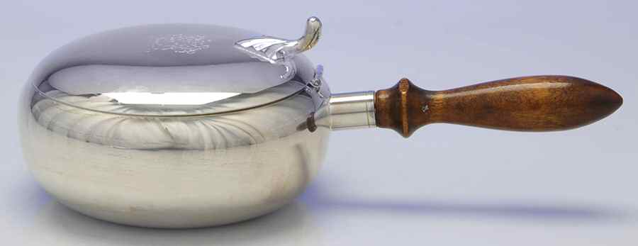 75 (Silverplate, Hollowware) Silent Butler with Hinged Lid by Poole Silver -1