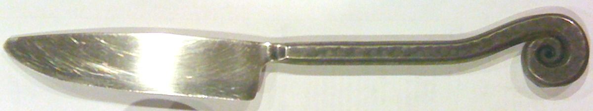 PBN31(Stainless) New French Solid Knife by Pottery Barn-1