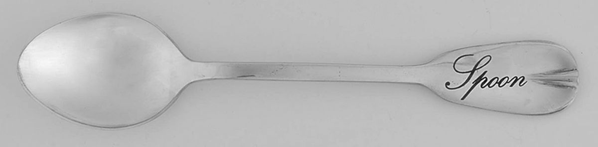 Antique Silver (Silverplate) Teaspoon by Pottery Barn-1