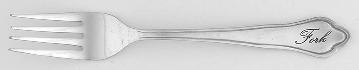 Antique Silver (Silverplate) Individual Salad Fork by Pottery Barn-1