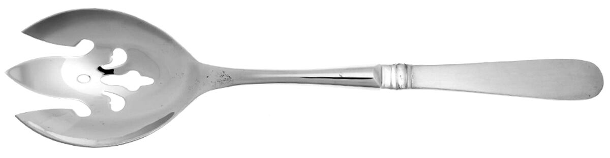 Satin Ariel (Stainless) Salad Serving Fork with Stainless Prongs HC by Pfaltzgraff-1