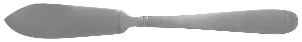Satin Ariel (Stainless) Flat Handle Master Butter Knife by Pfaltzgraff-1