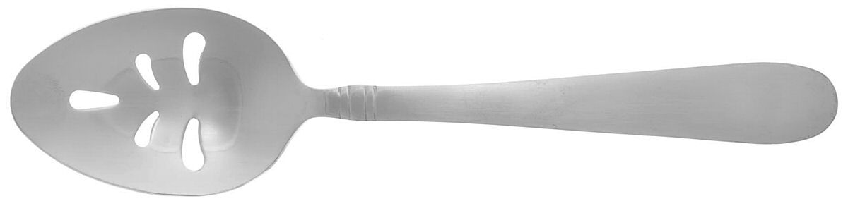 Satin Ariel (Stainless) Pierced Tablespoon (Serving Spoon) by Pfaltzgraff-1
