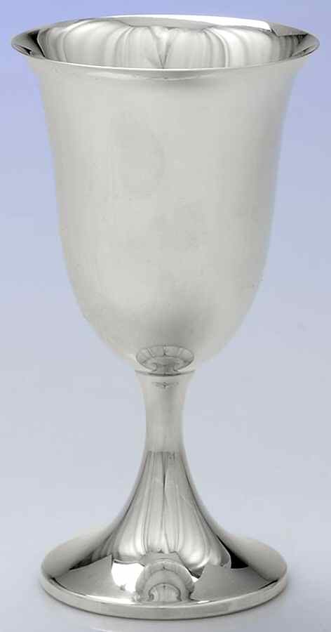 5 (Sterling, Hollowware) Water Goblet by Preisner-1