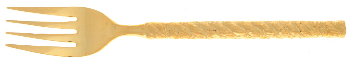 Talisman (Gold Electroplate) Individual Salad Fork by Prestige-1
