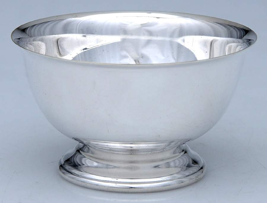 Paul Revere Bowls (Silverplate) 3" Paul Revere Bowl by Poole Silver -1