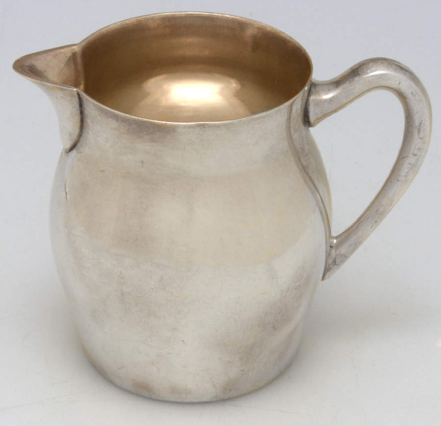 Paul Revere Reproductions (Sterling, Hollowware) Mini Creamer by Poole Silver -1