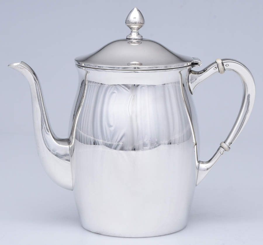 Paul Revere Reproductions (Sterling, Hollowware) Teapot by Poole Silver -1