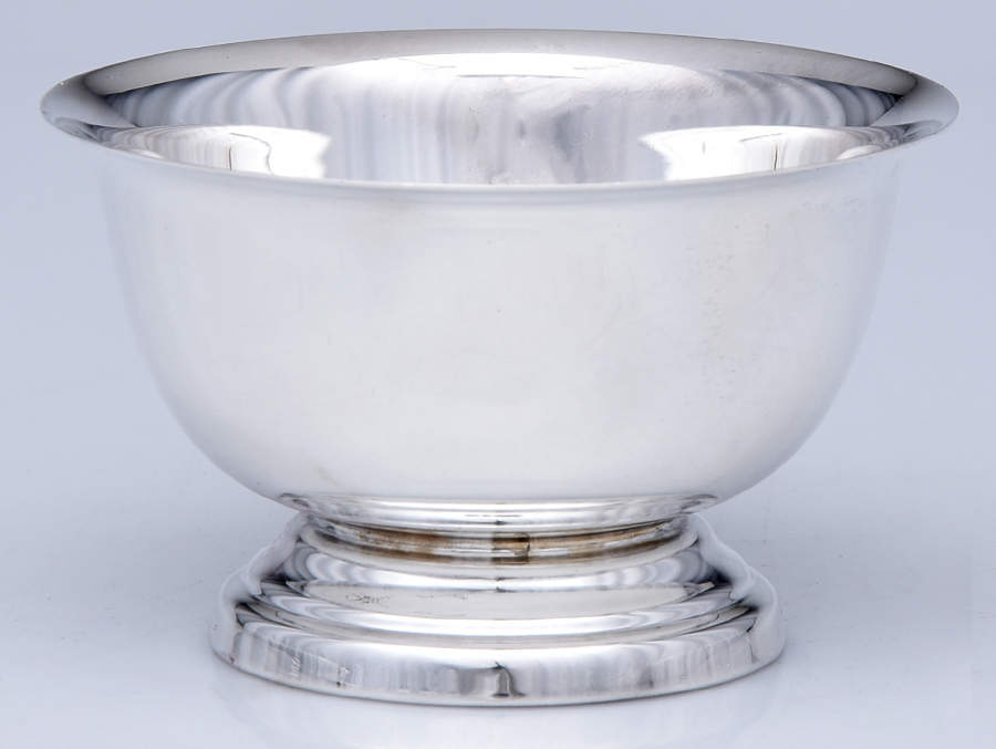 Paul Revere Reproductions (Sterling, Hollowware) Open Sugar Bowl by Poole Silver -1