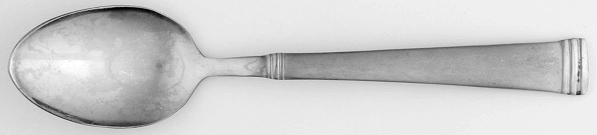 Parker Frost (Stainless) Teaspoon by Pfaltzgraff-1
