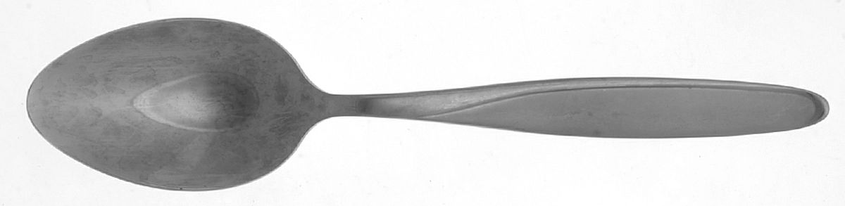 Silhouette Frost (Stainless) Place/Oval Soup Spoon by Pfaltzgraff-1