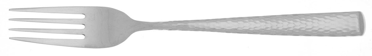 Shiny Hammered (Stainless) Solid Serving Fork by Pottery Barn-1