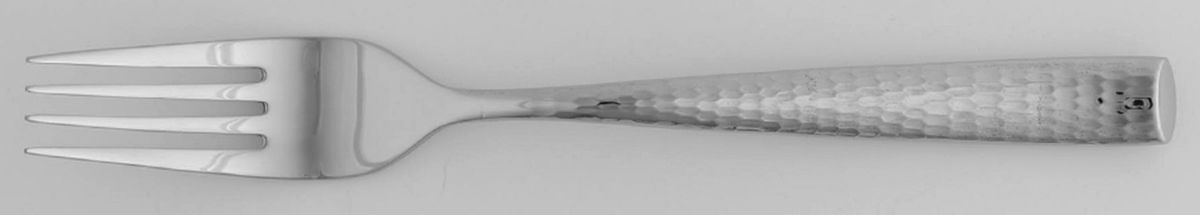 Shiny Hammered (Stainless) Fork by Pottery Barn-1
