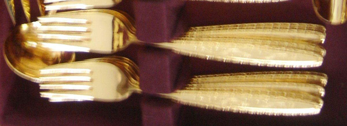 PTC11 (Gold Electroplate) Fork by Present-1