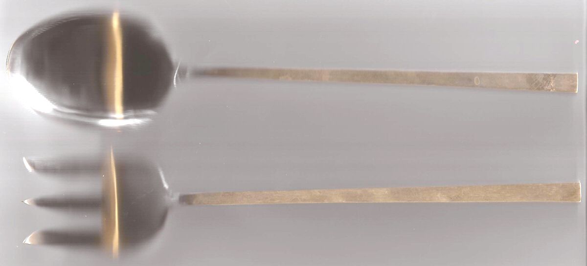 PBN32 (Brushed Bronze) Solid Serving Set by Pottery Barn-1
