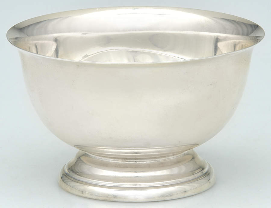 Paul Revere Bowls (Sterling) 3" Paul Revere Sterling Bowl by Poole Silver -1
