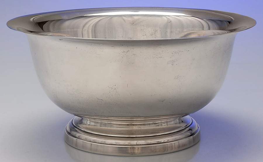 Paul Revere Bowls (Sterling) Sterling Paul Revere Bowl by Poole Silver -1