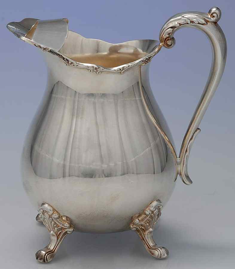 138 (Silverplate, Hollowware) 48 Oz Pitcher by Poole Silver -1