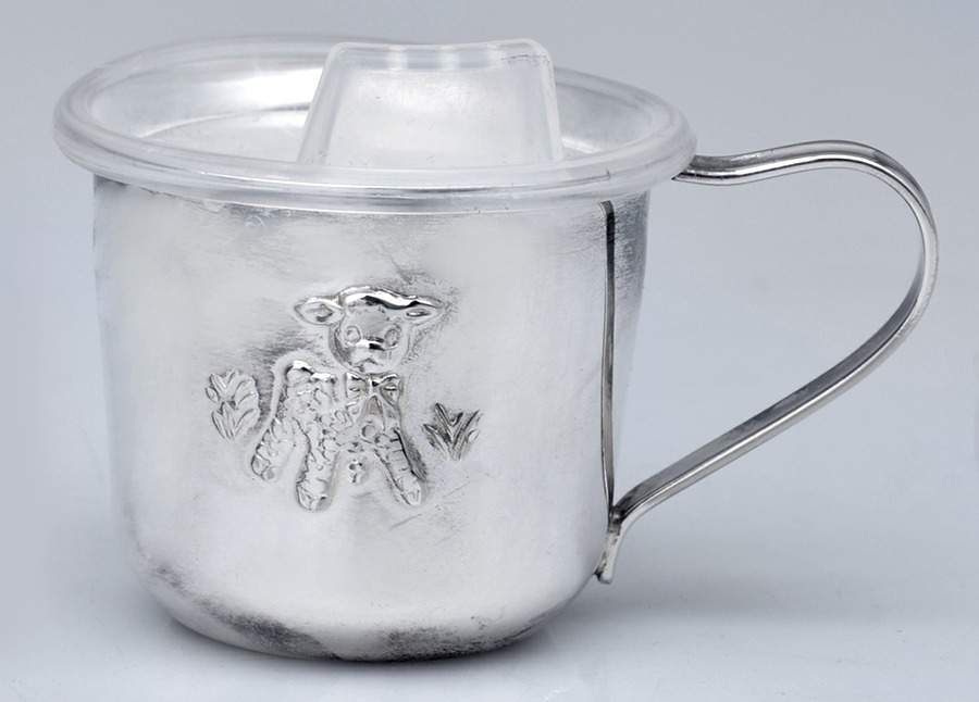 Heritage (Silverplate, Hollowware) Baby Cup by Princess House-1