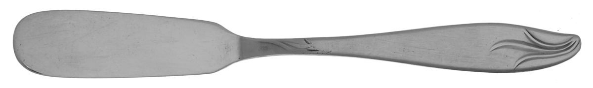 PTC12 (Stainless) Flat Handle Butter Spreader by Present-1
