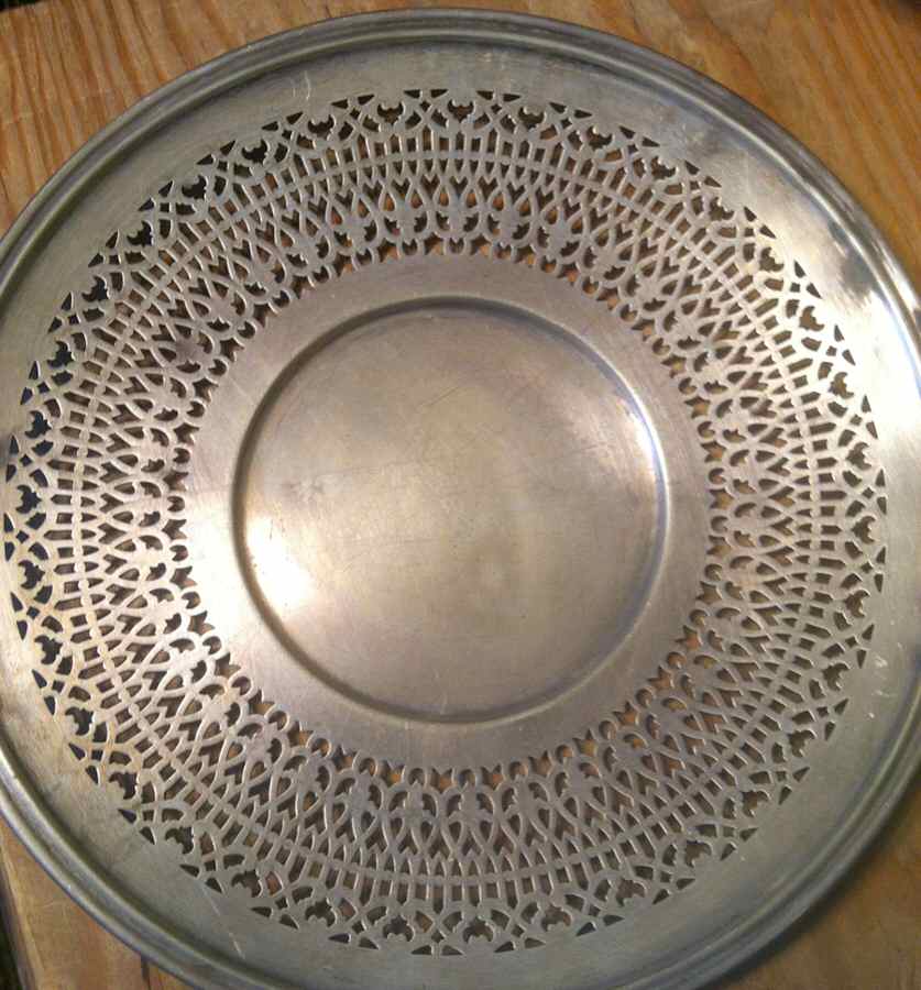 8625 (Silverplate, Hollowware) 10" Round Tray by Poole Silver -1