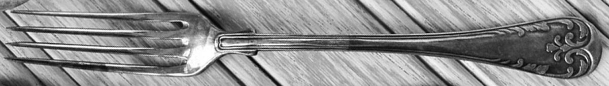 PMV4 (Silverplate) Fork by Prima Silver (Sweden)-1