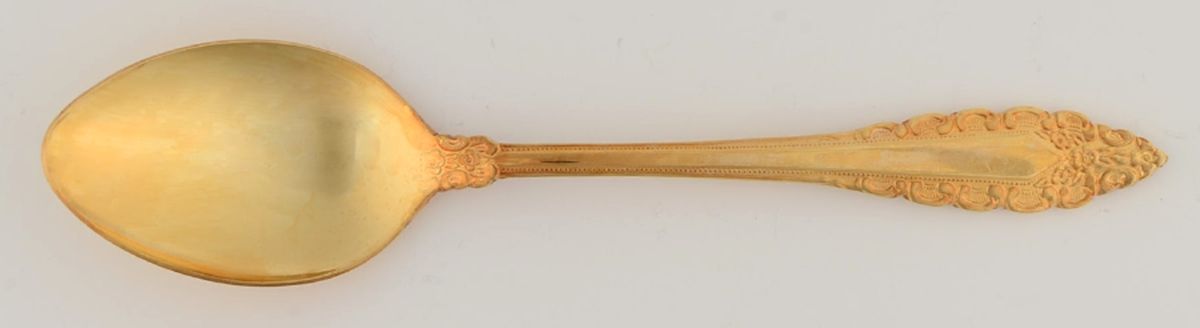 Medici (Gold Electroplate) Tablespoon (Serving Spoon) by Present-1