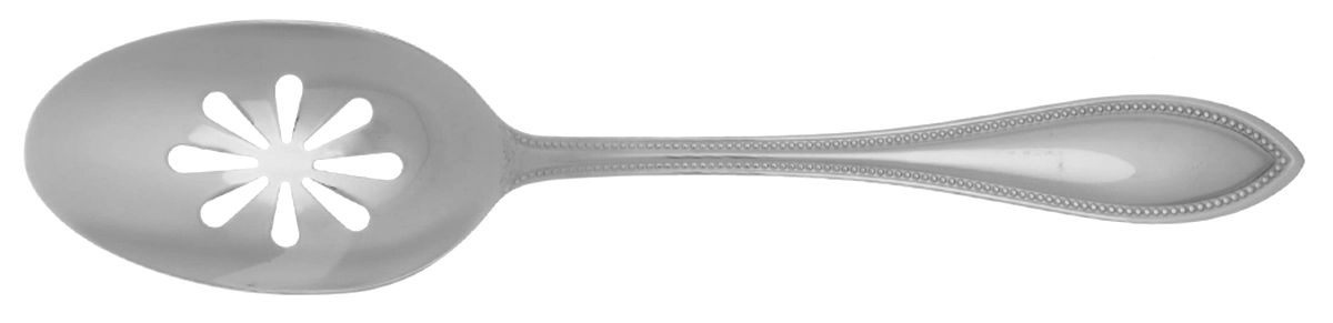 American Bead (Stainless) Pierced Tablespoon (Serving Spoon) by Pfaltzgraff-1