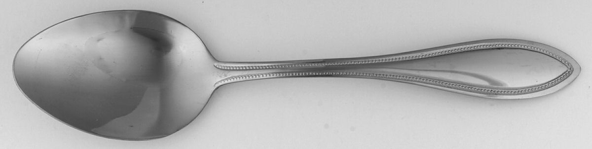 American Bead (Stainless) Tablespoon (Serving Spoon) by Pfaltzgraff-1